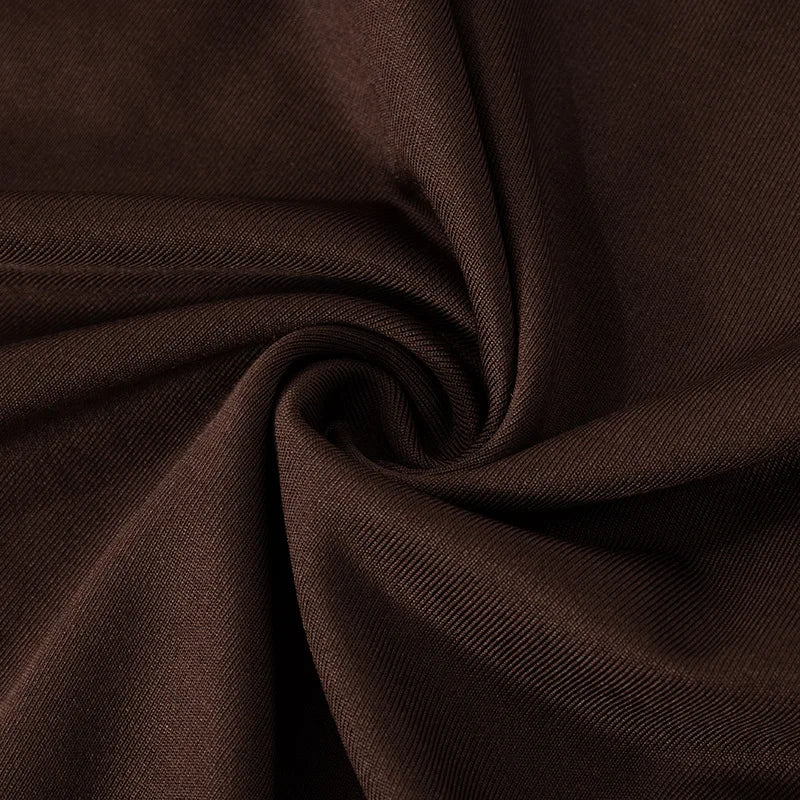 BOOFEENAA Cowl Neck Sleeveless Bodysuit Tops Spring 2025 Women Sexy Clothing Brown One Pieces Club Outfit C85-CZ24, dress