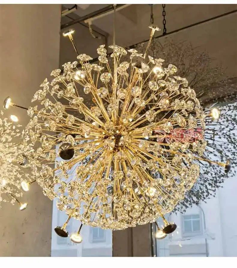 Modern Crystal Led Ceiling Pendant Lamps Home Decoration Hanging Light Fixture Dining Room Bedroom Living Room Chandelier Lustre