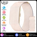 LIGE No Screen Smart Watch Woman Sports Outdoors Fitness Heart Rate Monitor 1ATM Waterproof New Smartwatch For Andrio IOS 2025