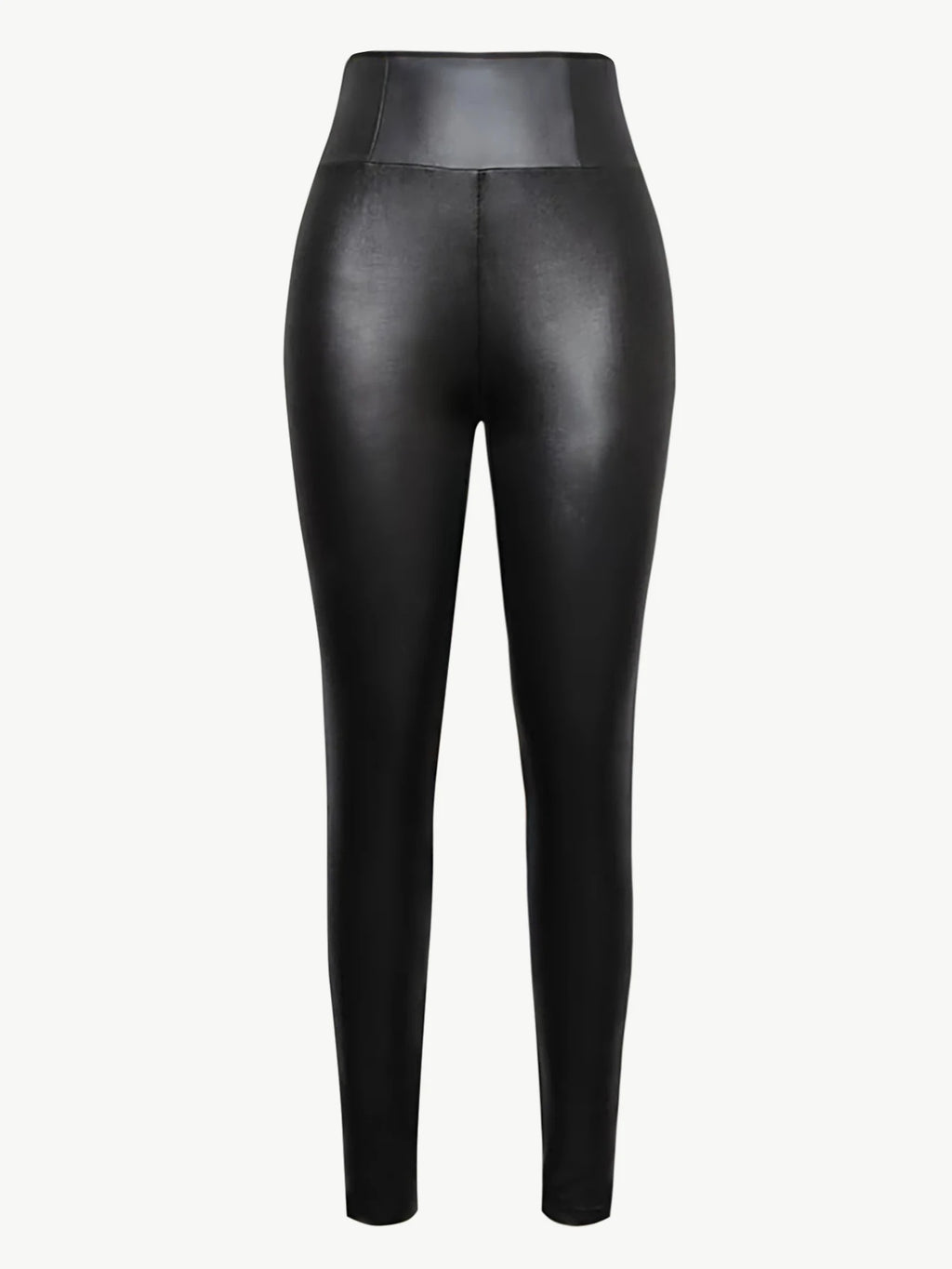 Women's Leather Tight-Fitting Pants High Waisted Sexy Elastic Hip Lift Pants Daily Casual Legging, dress code