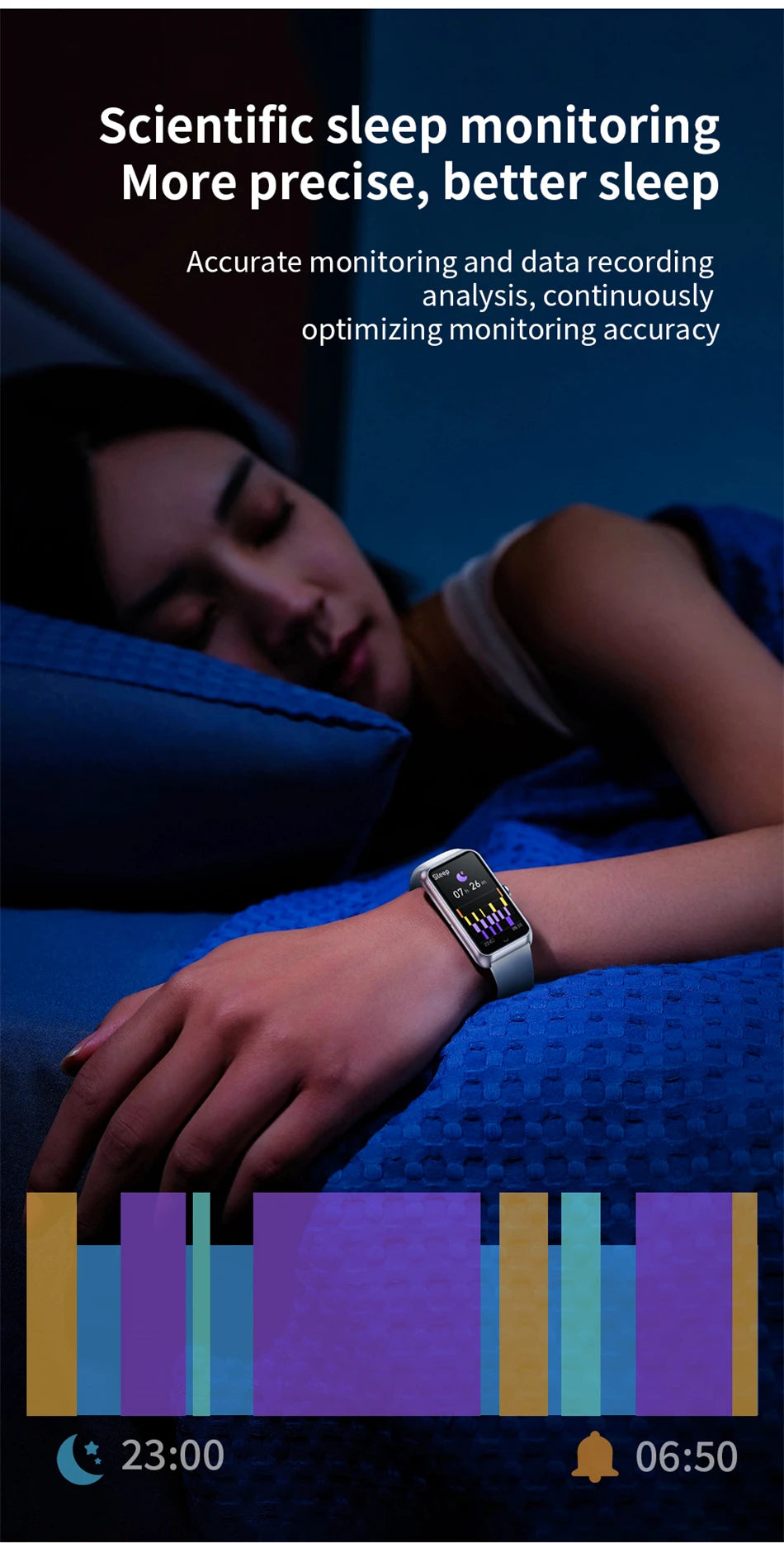 LIGE 1.47" Sports Band Fitness Tracker Watches for Women Men with Heart Rate Sleep Monitor IP68 Waterproof Pedometer Smart Watch