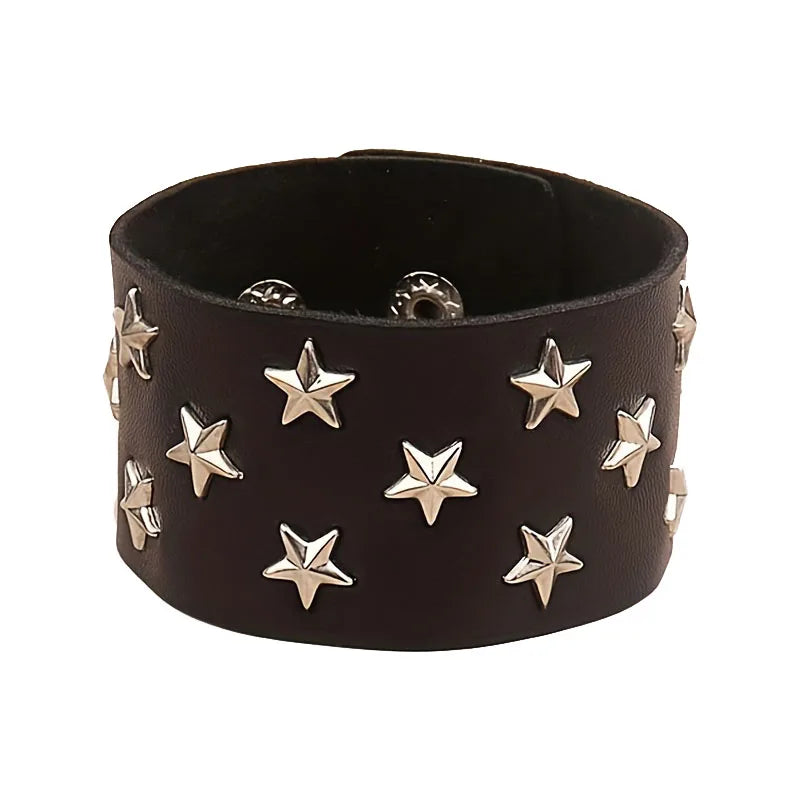 Fashion Gothic Punk Retro Multi Chain Street Dance Bracelet For Cosplay Party Birthday Lovers Gifts