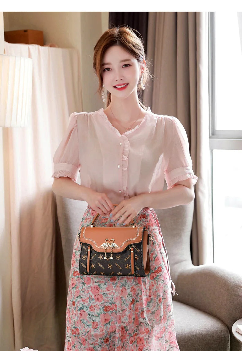 New women bag shoulder Bag for 2025 sac a main Fashion single shoulder bags luxury designer handbag square bag