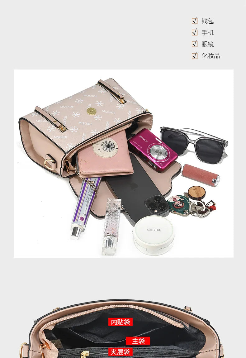 New women bag shoulder Bag for 2025 sac a main Fashion single shoulder bags luxury designer handbag square bag