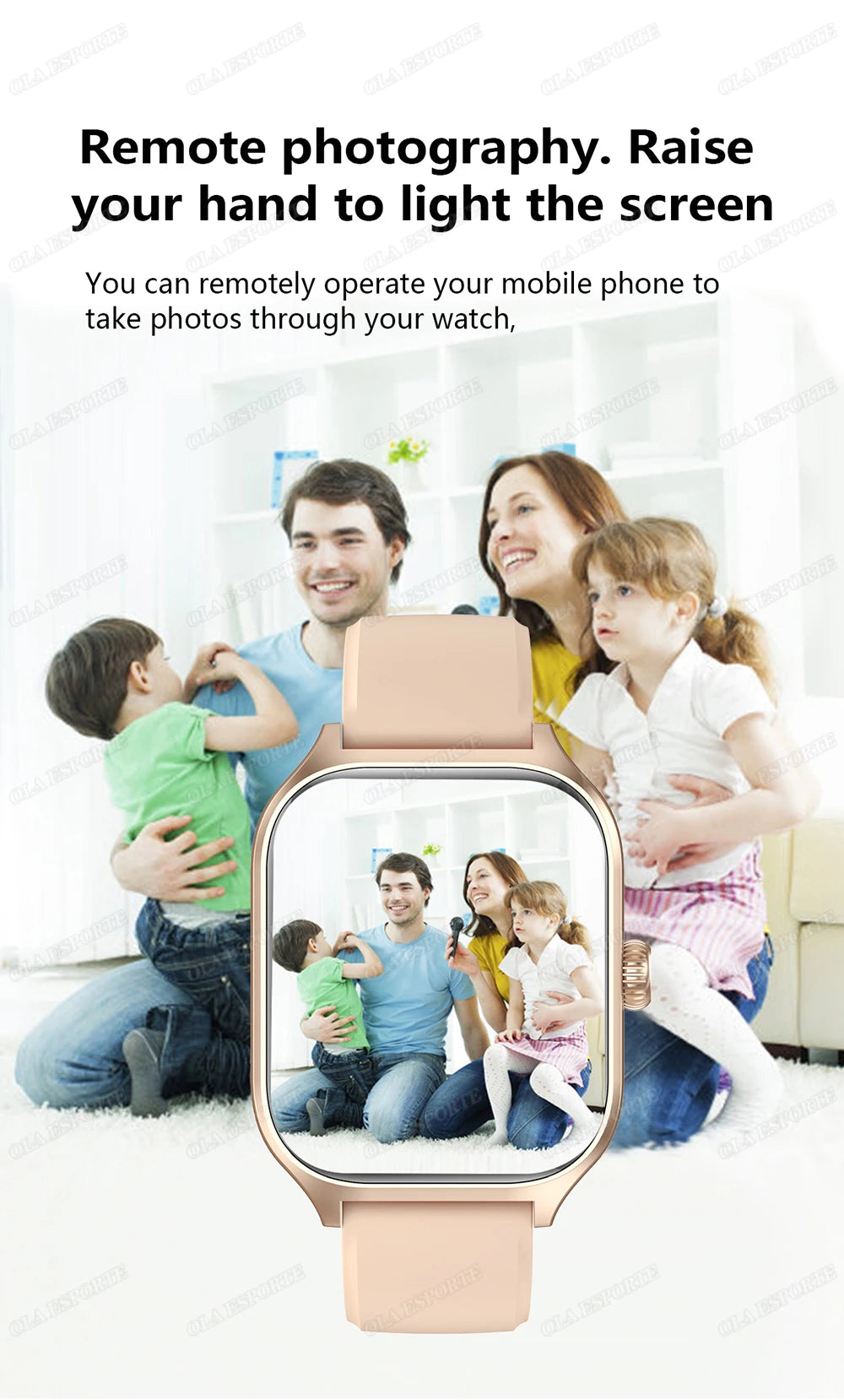 Women SmartWatch Men 2.01 Amoled Phone Call Diy Watch Face Sport Fitness Tracker Heart Rate Smart Watch Waterproof