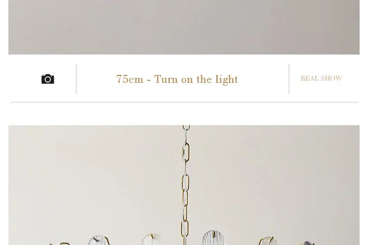 LED Glass Flower Pendant Light for Living Dining Room Bedroom Modern French Style Home Decoration Hanging Lamp E14