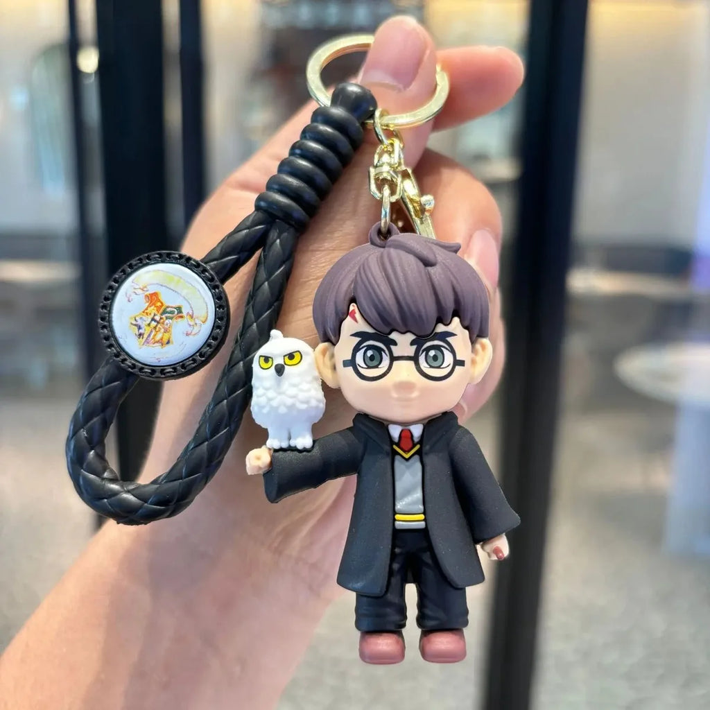New Keychain for Harry Potter Anime Toys Bags Cute Doll Potter Pendant Couple Key Chain Halloween Christmas Gifts Jewelry 2026