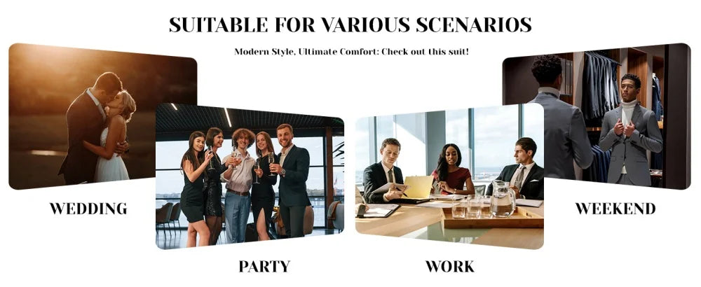 "Custom Slim Fit Beige/Blue Linen Suits for Men - 2 Piece Notch Lapel Wedding Tuxedo Set, Groom Blazer & Pants, Prom Party