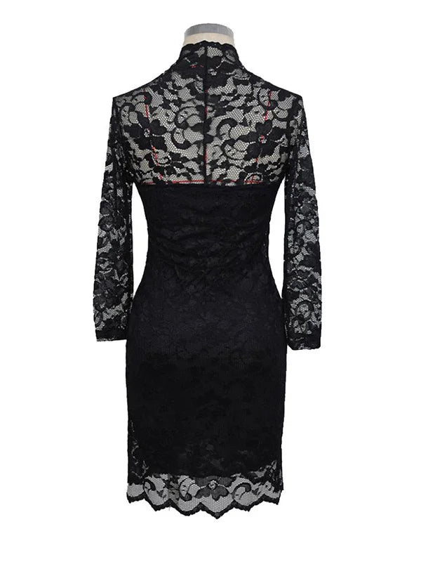 Women Lace Dress Casual Deep V Dresses 2025 Dress in Liquidation