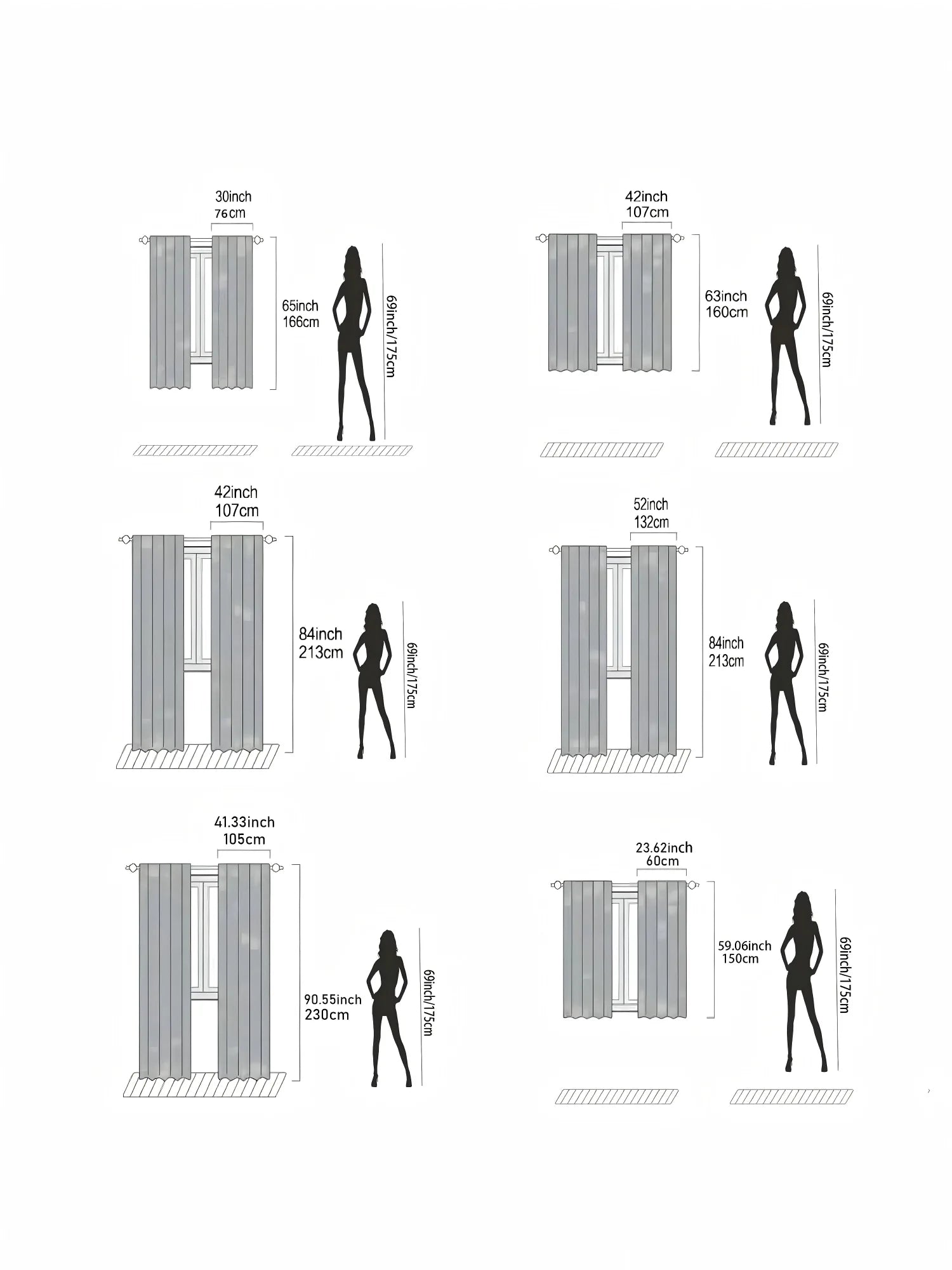 Holiday Christmas balls and pine branch - printed curtains, suitable for home decoration in bedrooms and living rooms