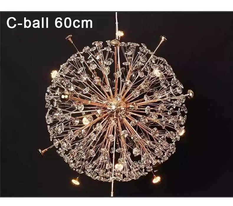 Modern Crystal Led Ceiling Pendant Lamps Home Decoration Hanging Light Fixture Dining Room Bedroom Living Room Chandelier Lustre