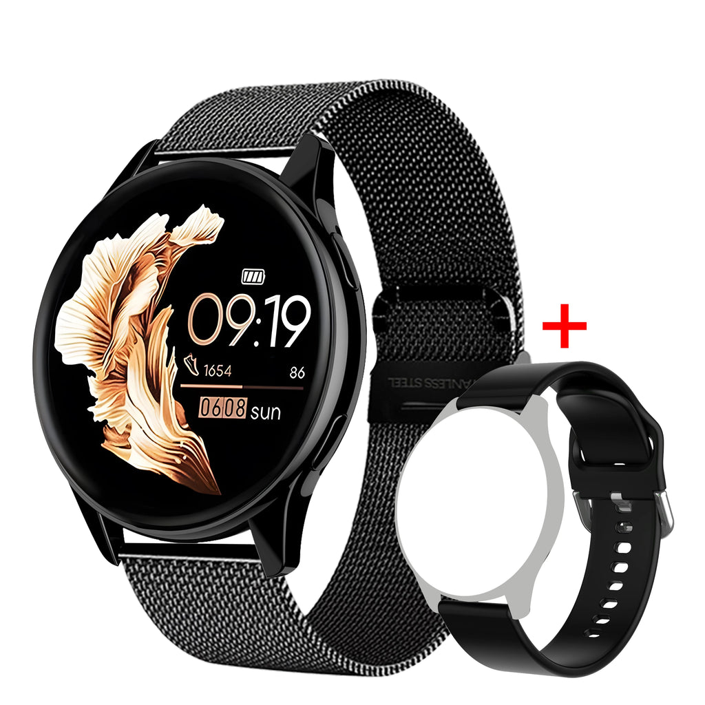 New Global Smartwatch for Android/IOS Phone Wireless Call Answer Heart Rate Blood Pressure Monitoring Message Push for Men Women