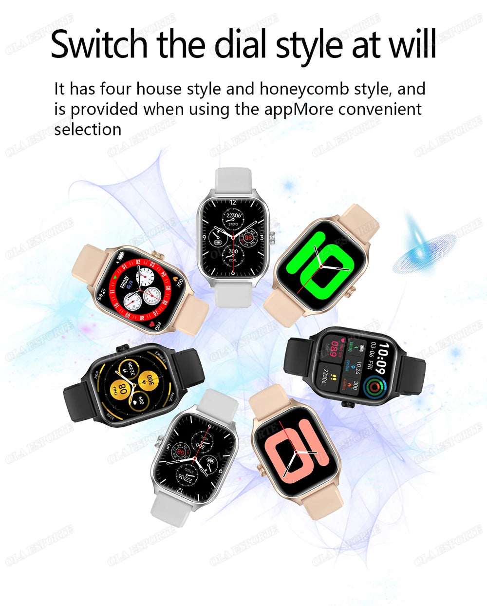 Women SmartWatch Men 2.01 Amoled Phone Call Diy Watch Face Sport Fitness Tracker Heart Rate Smart Watch Waterproof