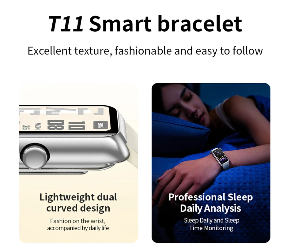 LIGE 1.47" Sports Band Fitness Tracker Watches for Women Men with Heart Rate Sleep Monitor IP68 Waterproof Pedometer Smart Watch