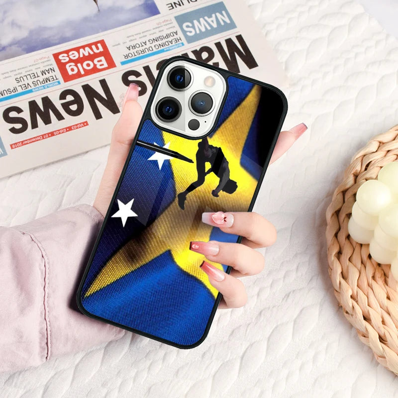 Curacao flag Phone Case For iPhone 17 Air 16e 15 14 13 12 11 Pro Max Plus Magsafe Wireless Magnetic Cover