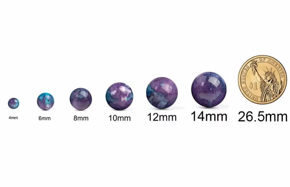 Natural Stone Round Beads Bracelet Rose Quartz Chakra Healing Crystal Elastic Stretch Bangle For Women Men Jewelry Gift