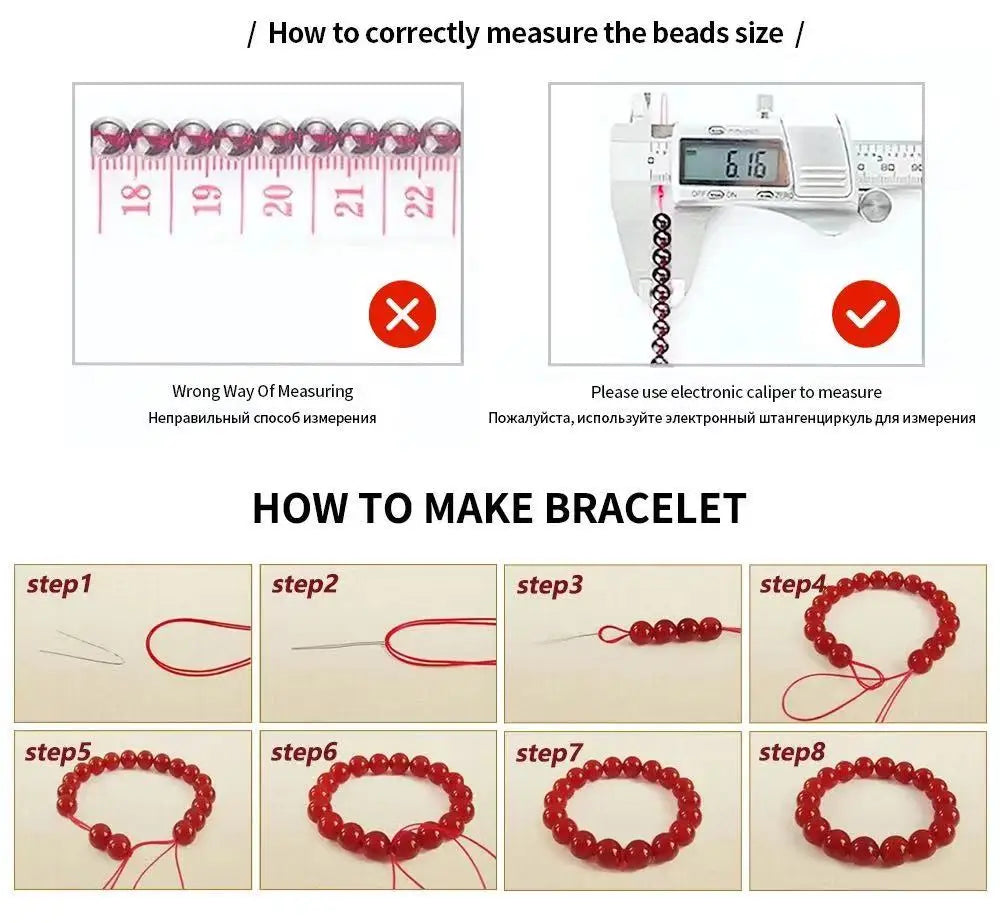 Natural Stone Round Beads Bracelet Rose Quartz Chakra Healing Crystal Elastic Stretch Bangle For Women Men Jewelry Gift