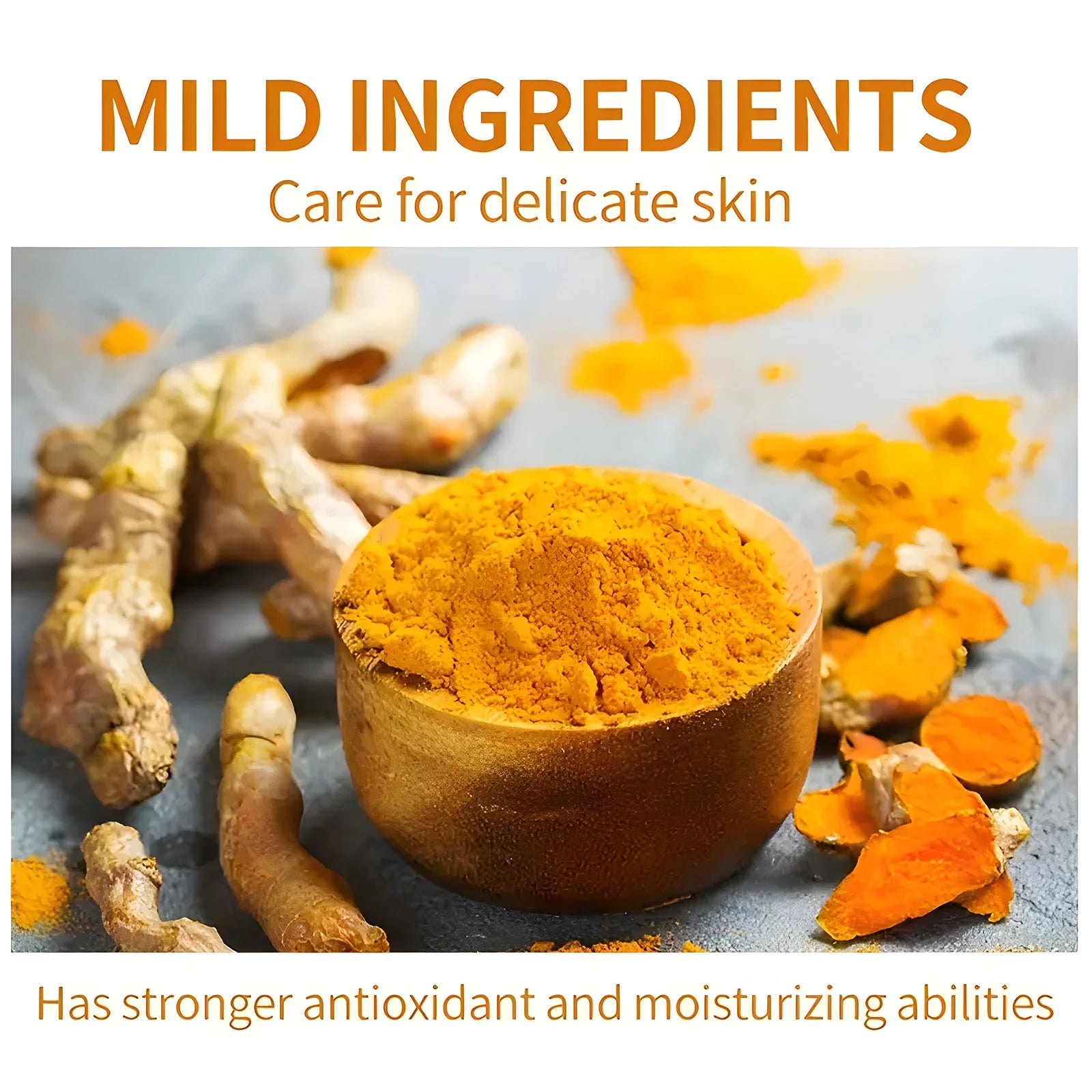 Turmeric & Bee Venom Cream Contains Collagen and Bee Venom Facial Care Moisturizing Cream Deeply Nourishes, Suitable for Dry, Rough and Skin