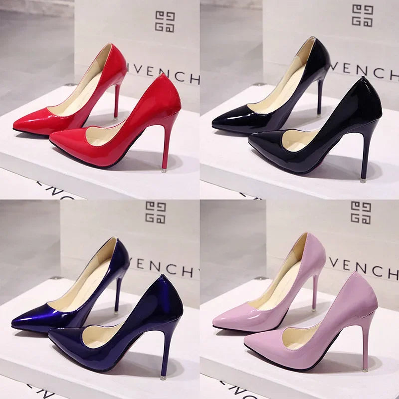 Elegant high heels shoes