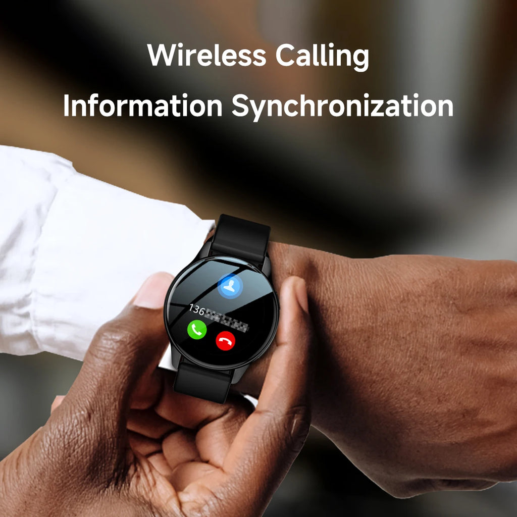 New Global Smartwatch for Android/IOS Phone Wireless Call Answer Heart Rate Blood Pressure Monitoring Message Push for Men Women