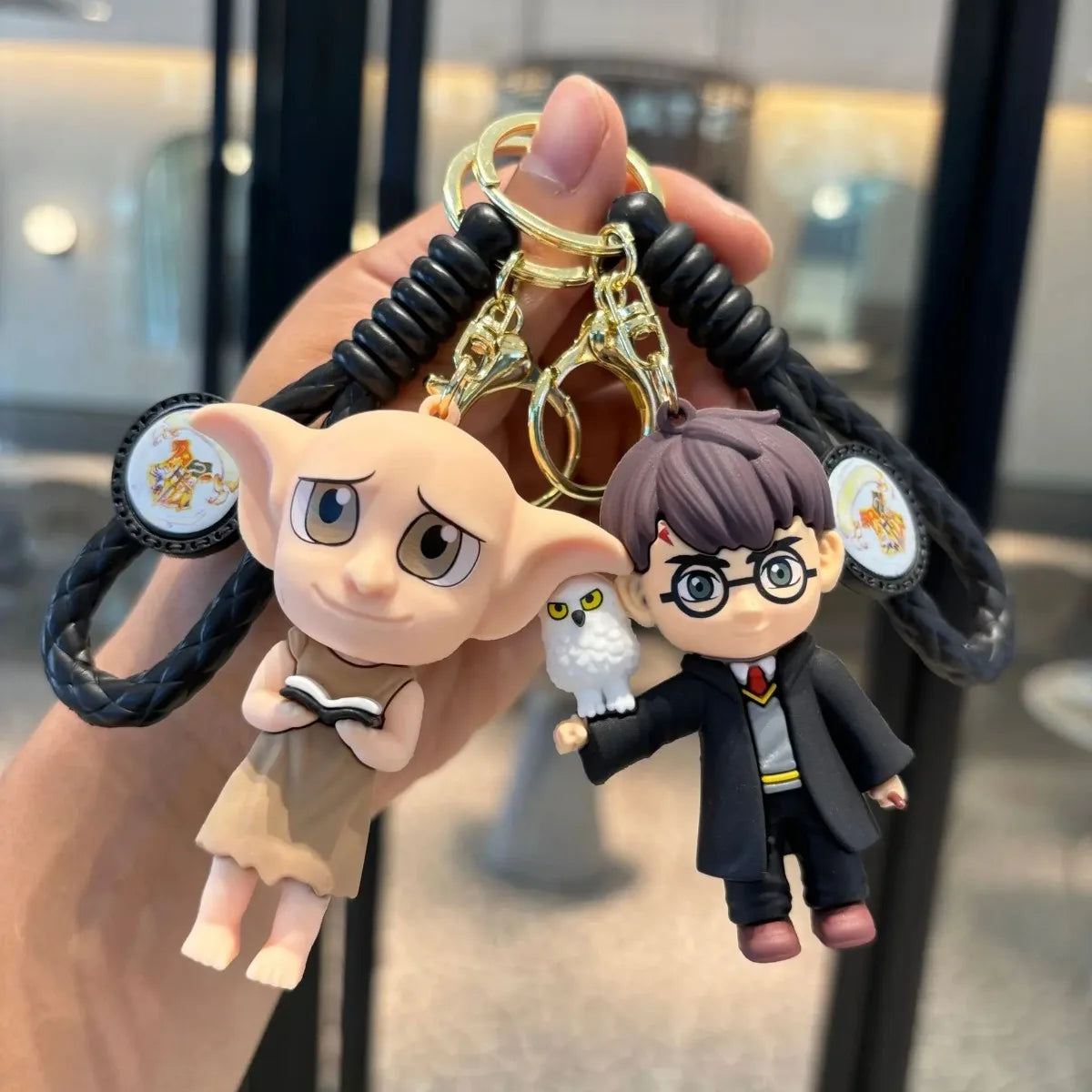 New Keychain for Harry Potter Anime Toys Bags Cute Doll Potter Pendant Couple Key Chain Halloween Christmas Gifts Jewelry 2026