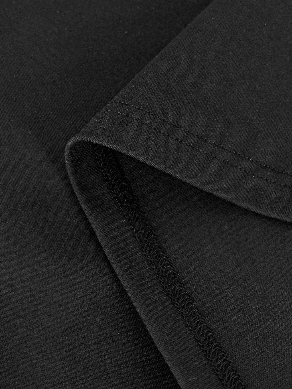 Lady's Solid Color Long Sleeve Dress