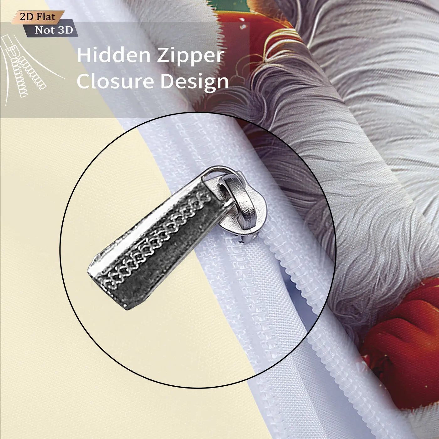 3pcs Merry Christmas Santa Claus print coreless bedding set multiple size bedrooms bedding holiday decorations, machine washable