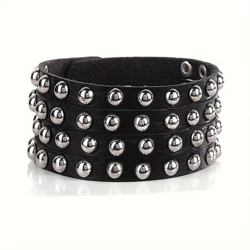 Fashion Gothic Punk Retro Multi Chain Street Dance Bracelet For Cosplay Party Birthday Lovers Gifts