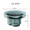 Italian Coffee Table Living Room Art Side Table Combination Coffee Table Round Coffee Tables Light Luxury Round Glass Tables