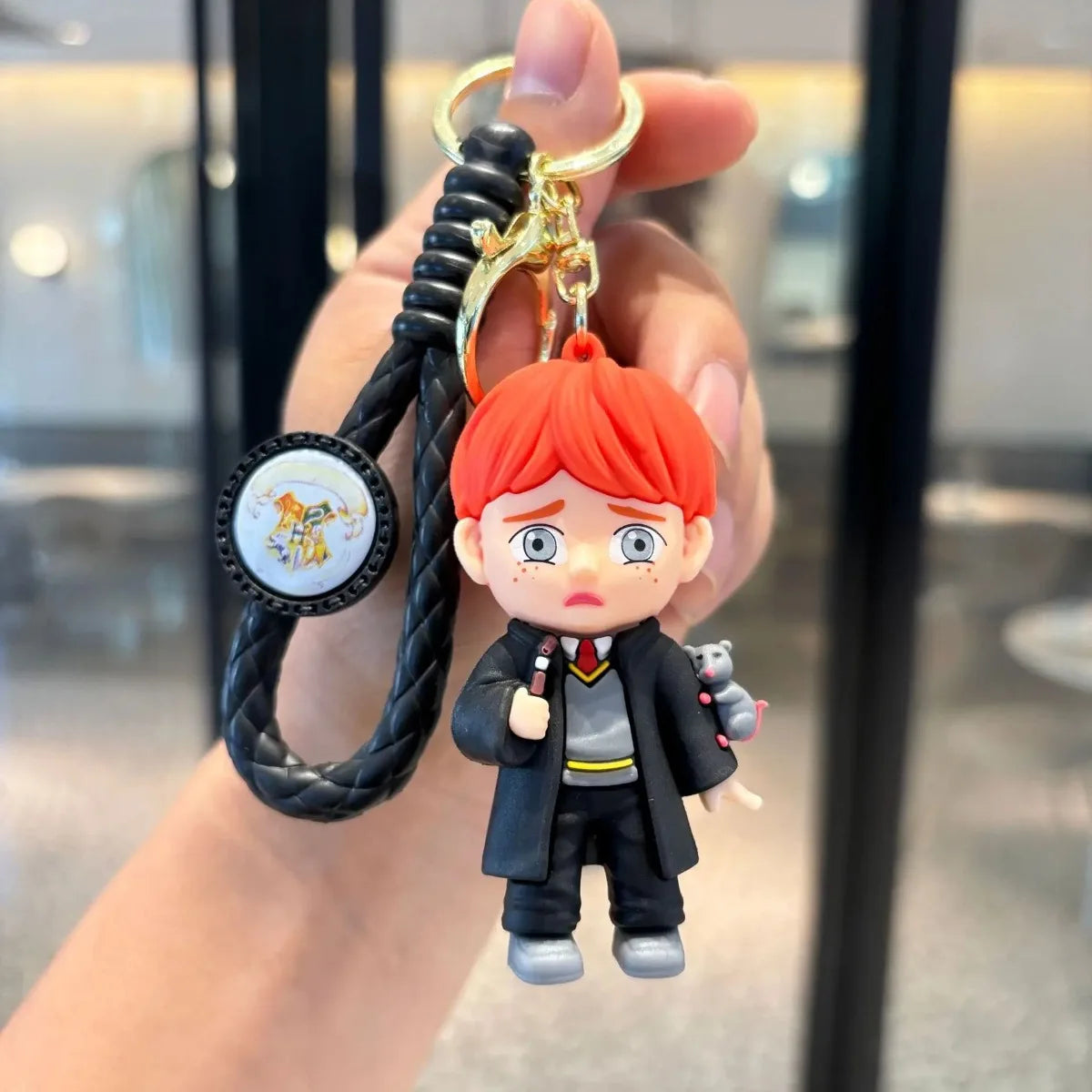 New Keychain for Harry Potter Anime Toys Bags Cute Doll Potter Pendant Couple Key Chain Halloween Christmas Gifts Jewelry 2026