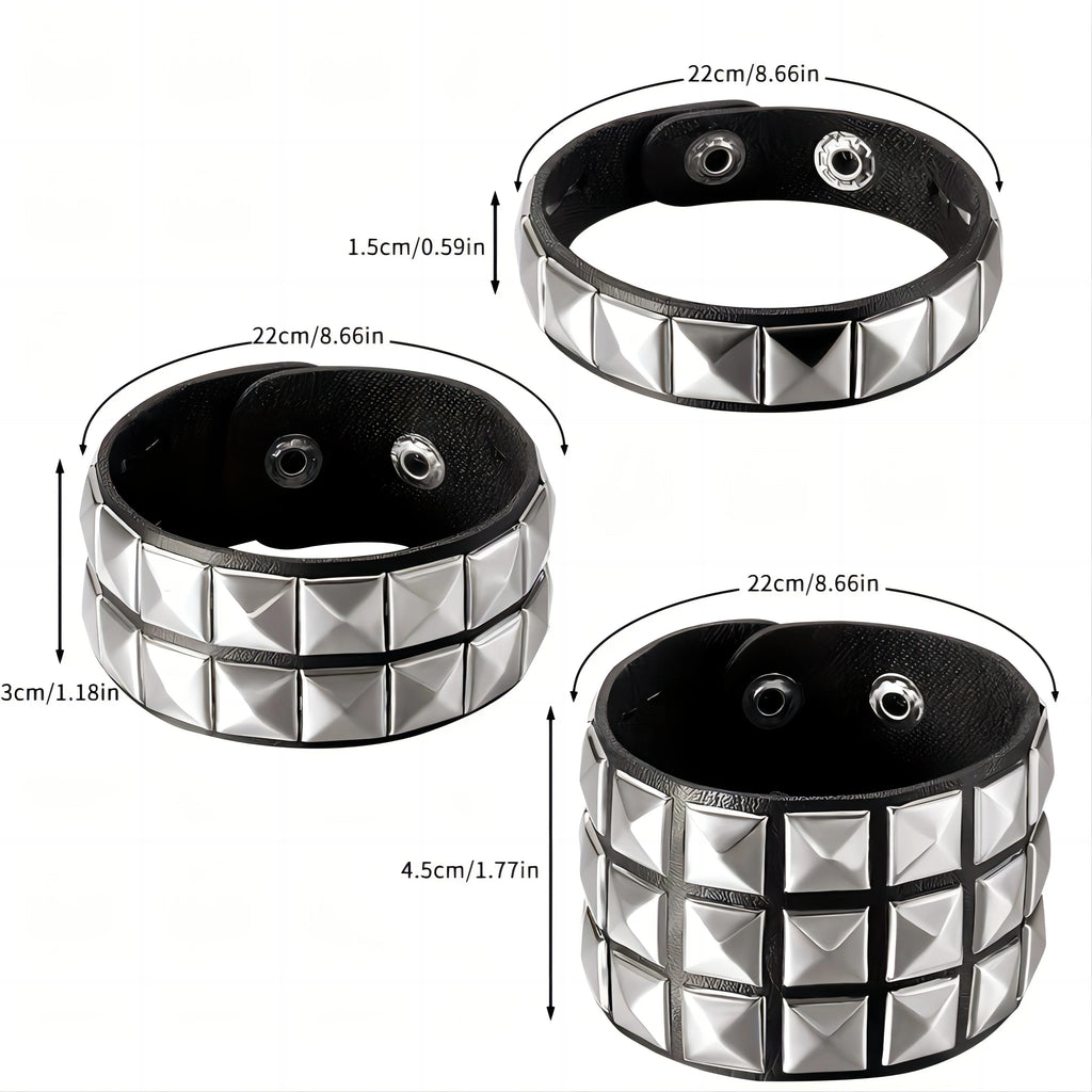 Fashion Gothic Punk Retro Multi Chain Street Dance Bracelet For Cosplay Party Birthday Lovers Gifts