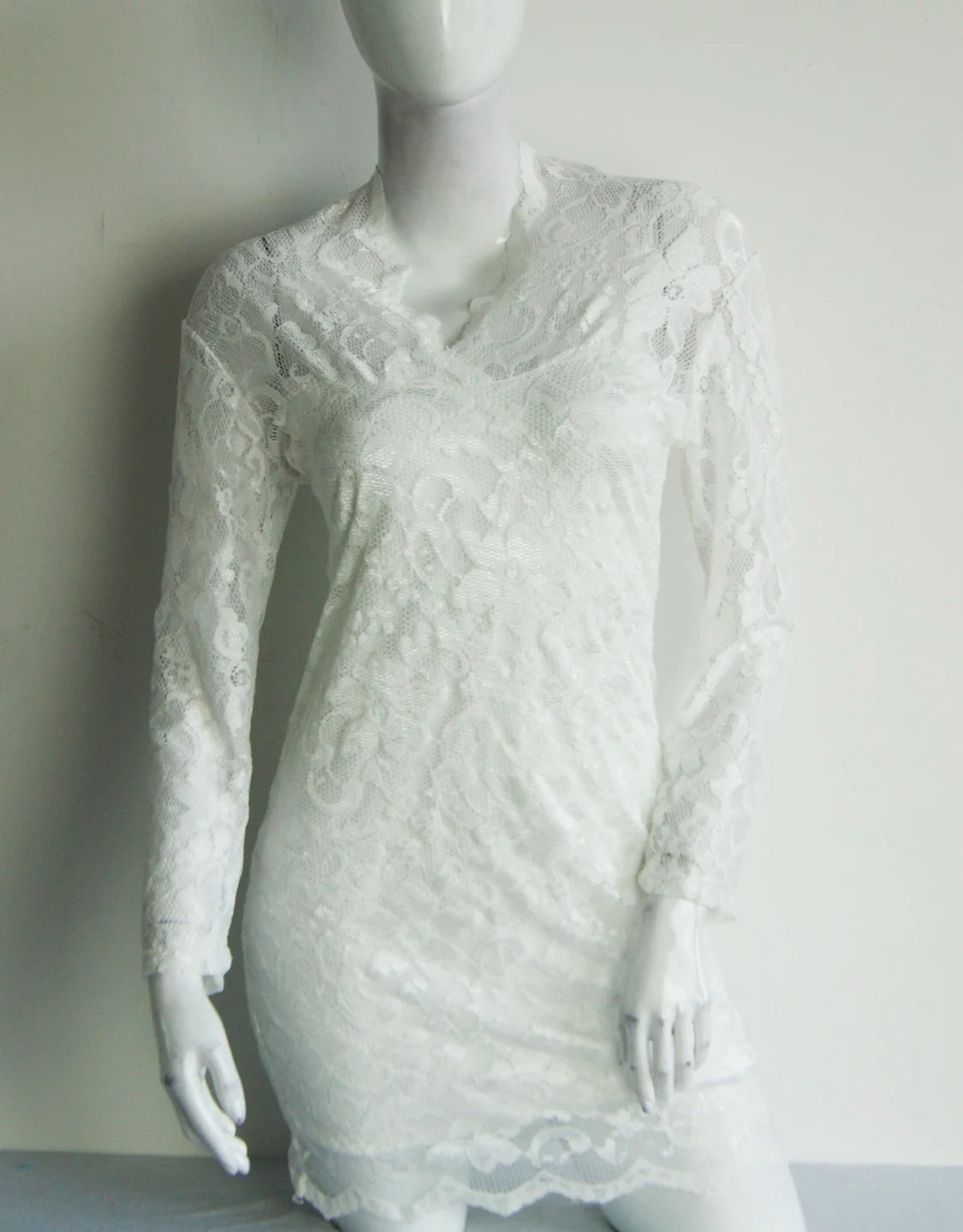 Women Lace Dress Casual Deep V Dresses 2025 Dress in Liquidation