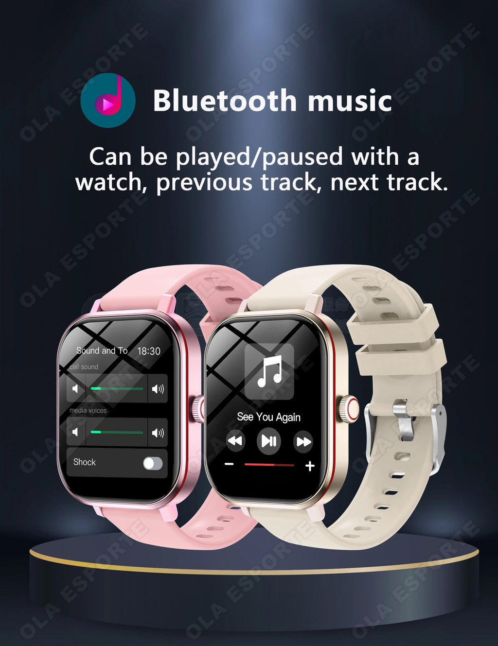 Multifunctional Smart Watch Men Women Bluetooth Connected Phone Music Fitness Sports Bracelet Sleep Monitor Smartwatch 2026 New